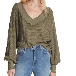 We The Free Free People South Side Thermal Top